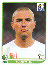 Antar Yahia Algeria samolepka Panini World Cup 2010 #224